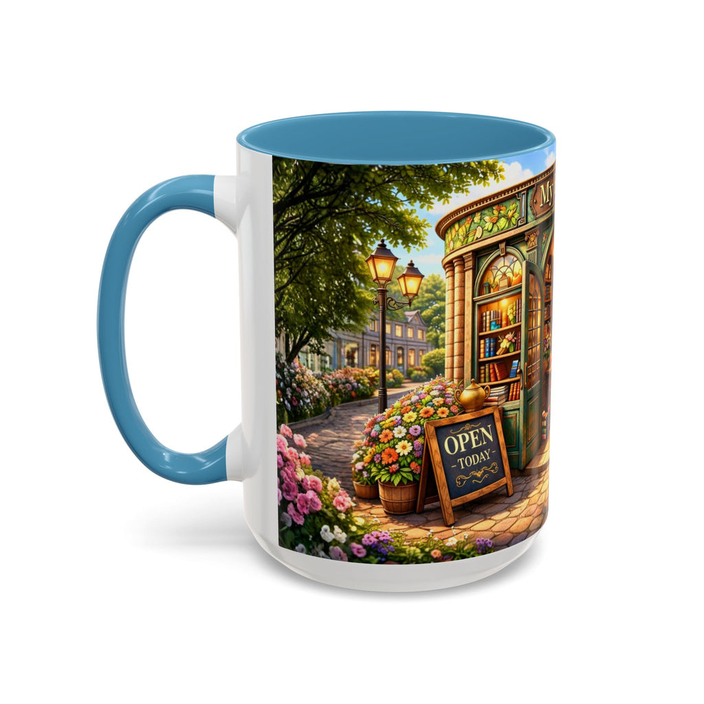 Bookshop Coffee Mug – "My Bookshop" Cozy Library Accent Mug