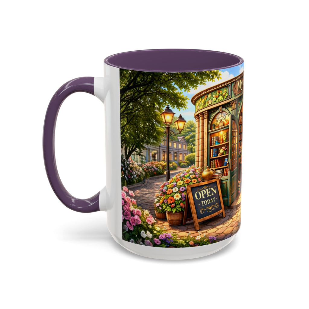 Bookshop Coffee Mug – "My Bookshop" Cozy Library Accent Mug