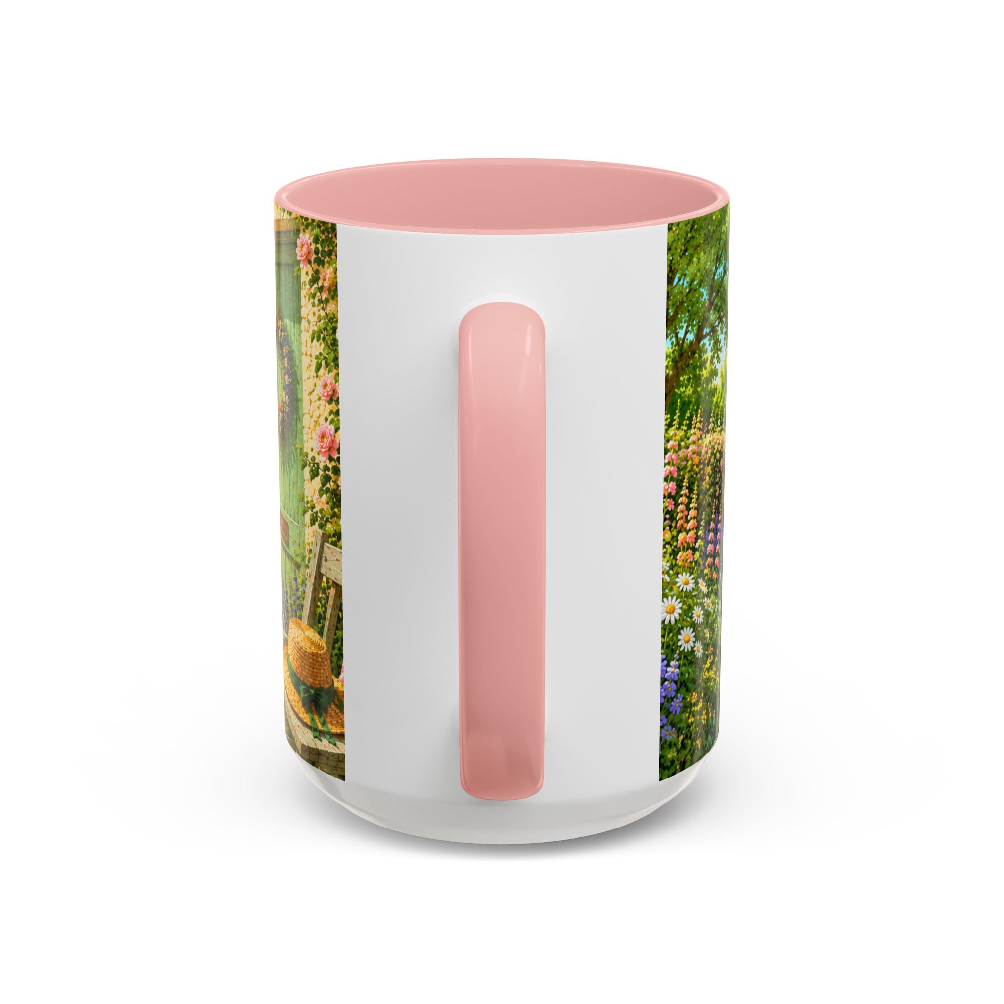 Floral Cottage Coffee Mug – 'Bloom Where You Are Planted' Accent Mug