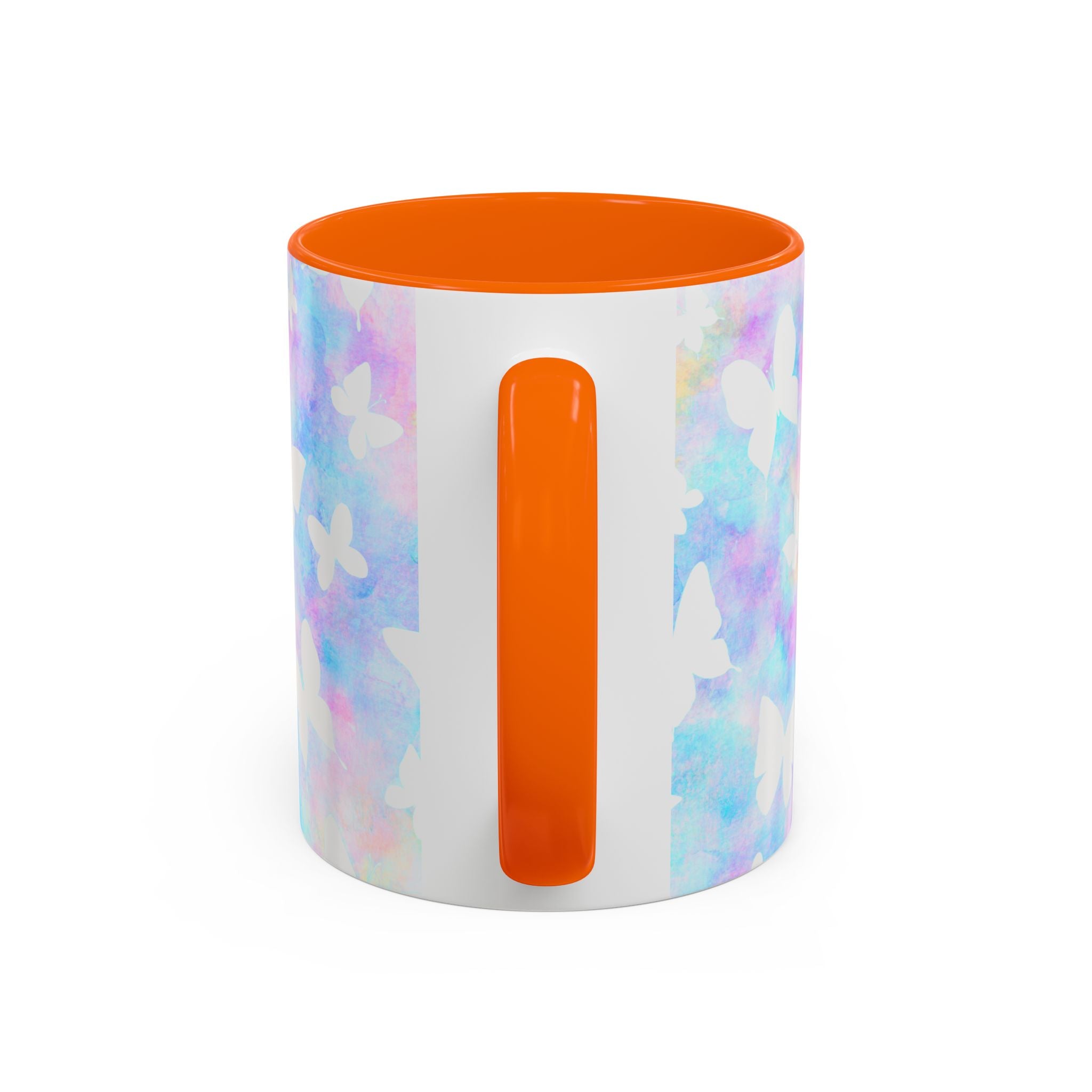 Pastel Watercolor Butterfly Coffee Mug – 11/15oz Accent Mug