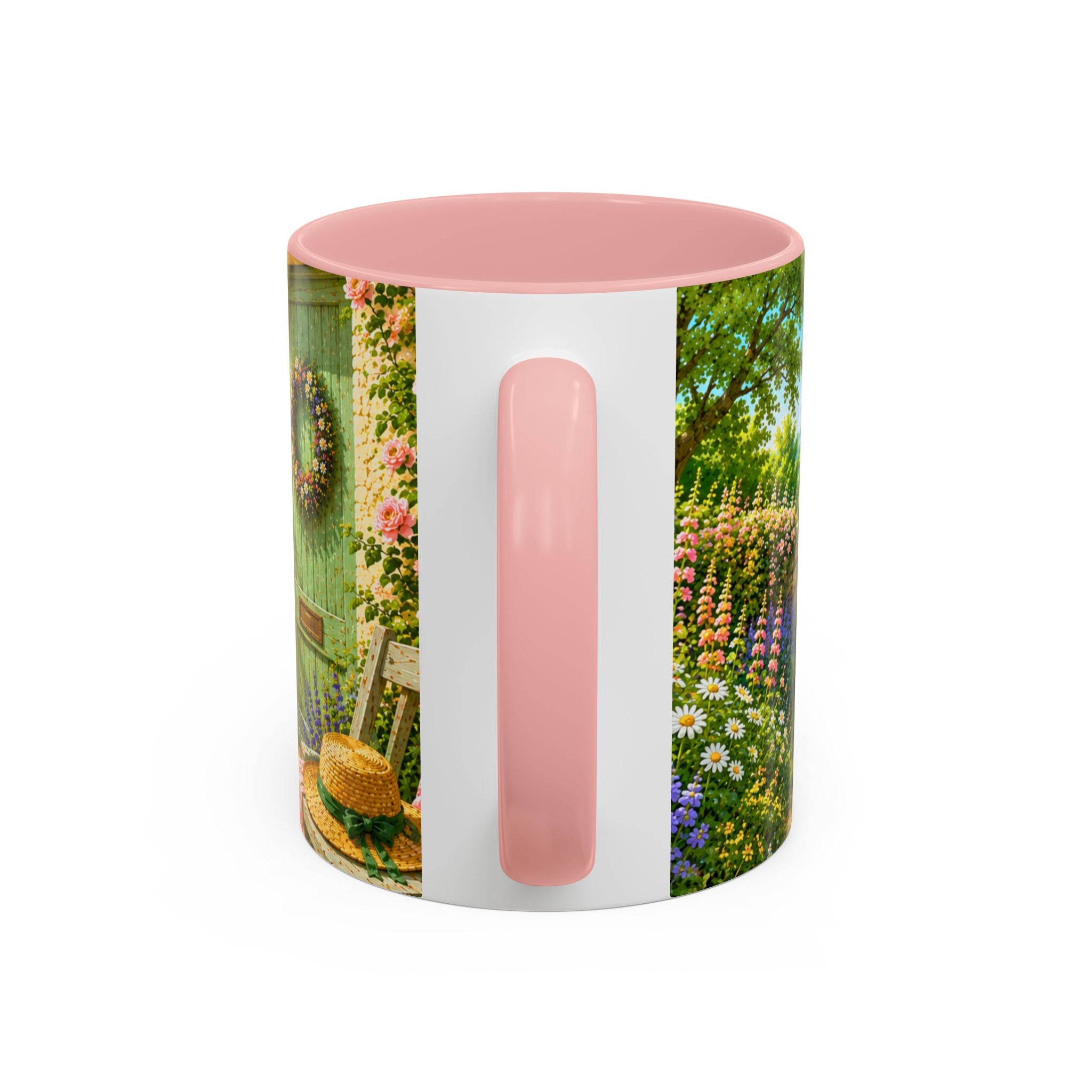 Floral Cottage Coffee Mug – 'Bloom Where You Are Planted' Accent Mug