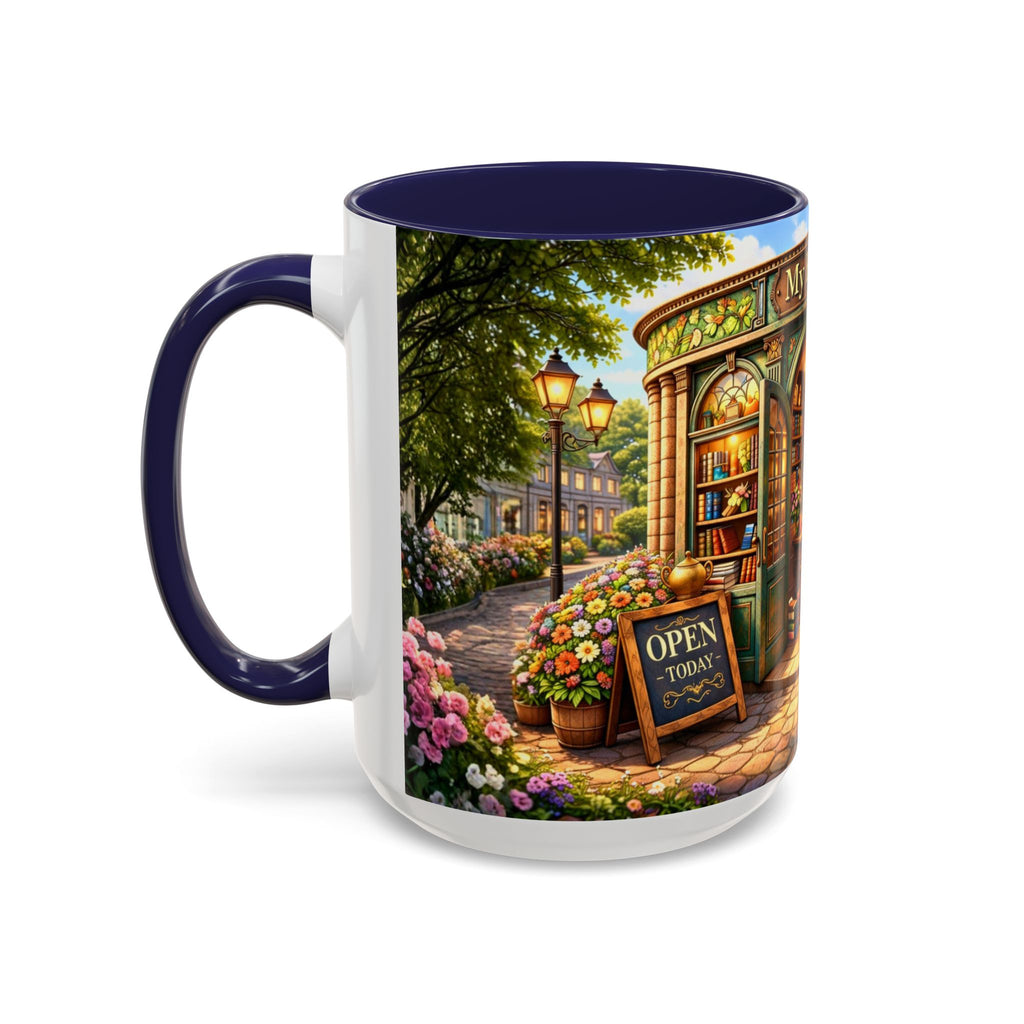 Bookshop Coffee Mug – "My Bookshop" Cozy Library Accent Mug