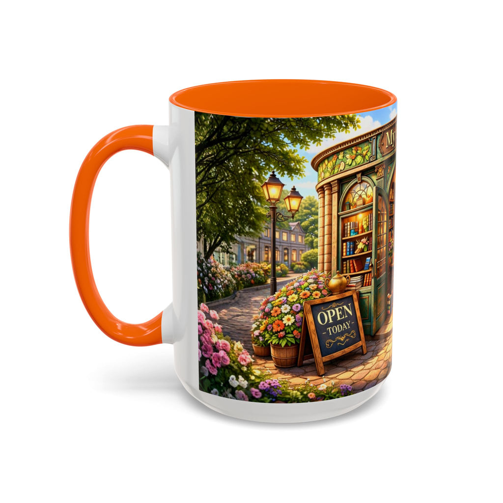 Bookshop Coffee Mug – "My Bookshop" Cozy Library Accent Mug