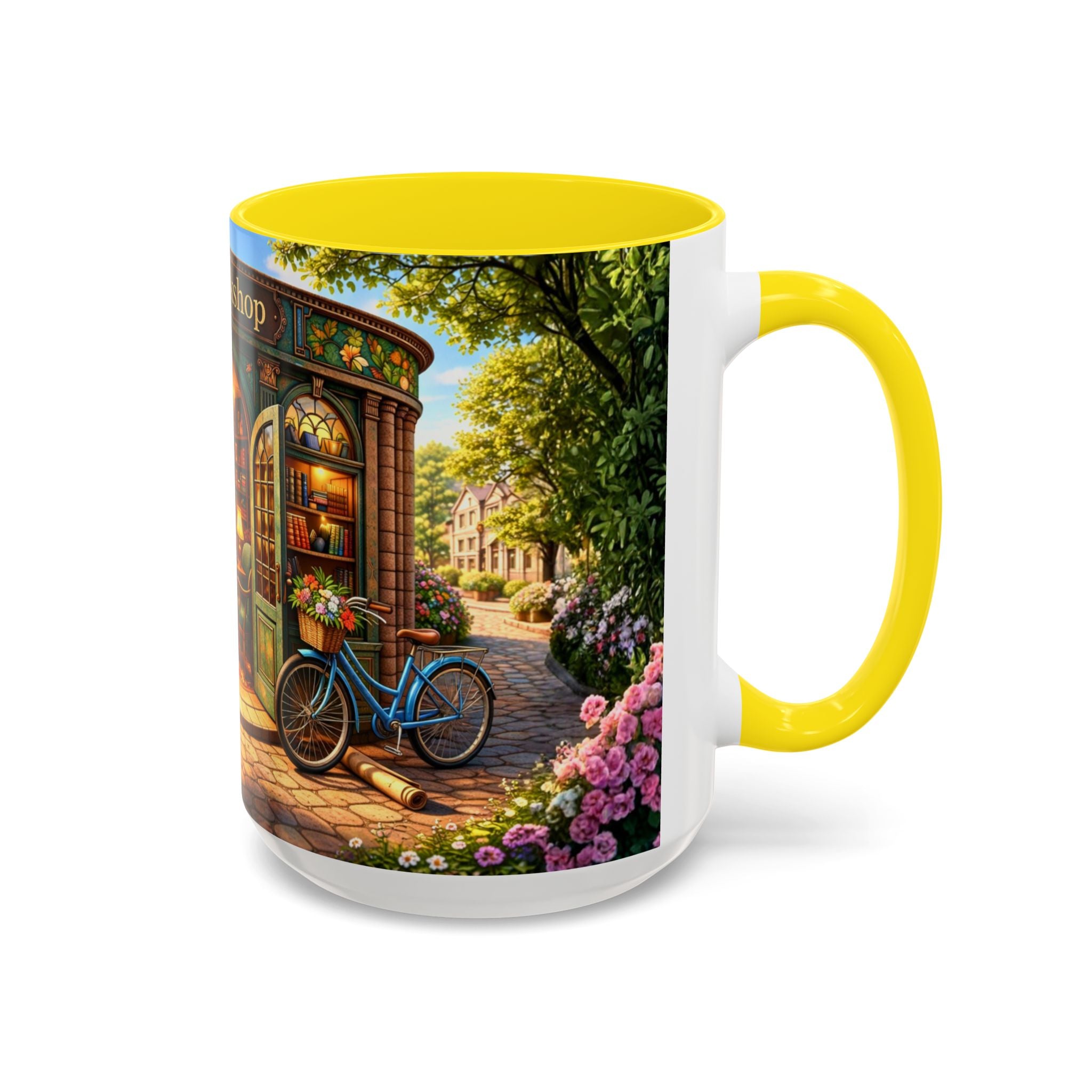 Bookshop Coffee Mug – "My Bookshop" Cozy Library Accent Mug