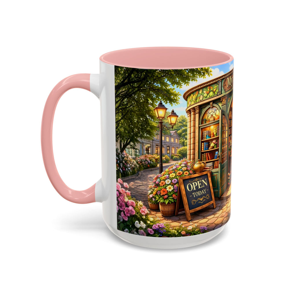 Bookshop Coffee Mug – "My Bookshop" Cozy Library Accent Mug