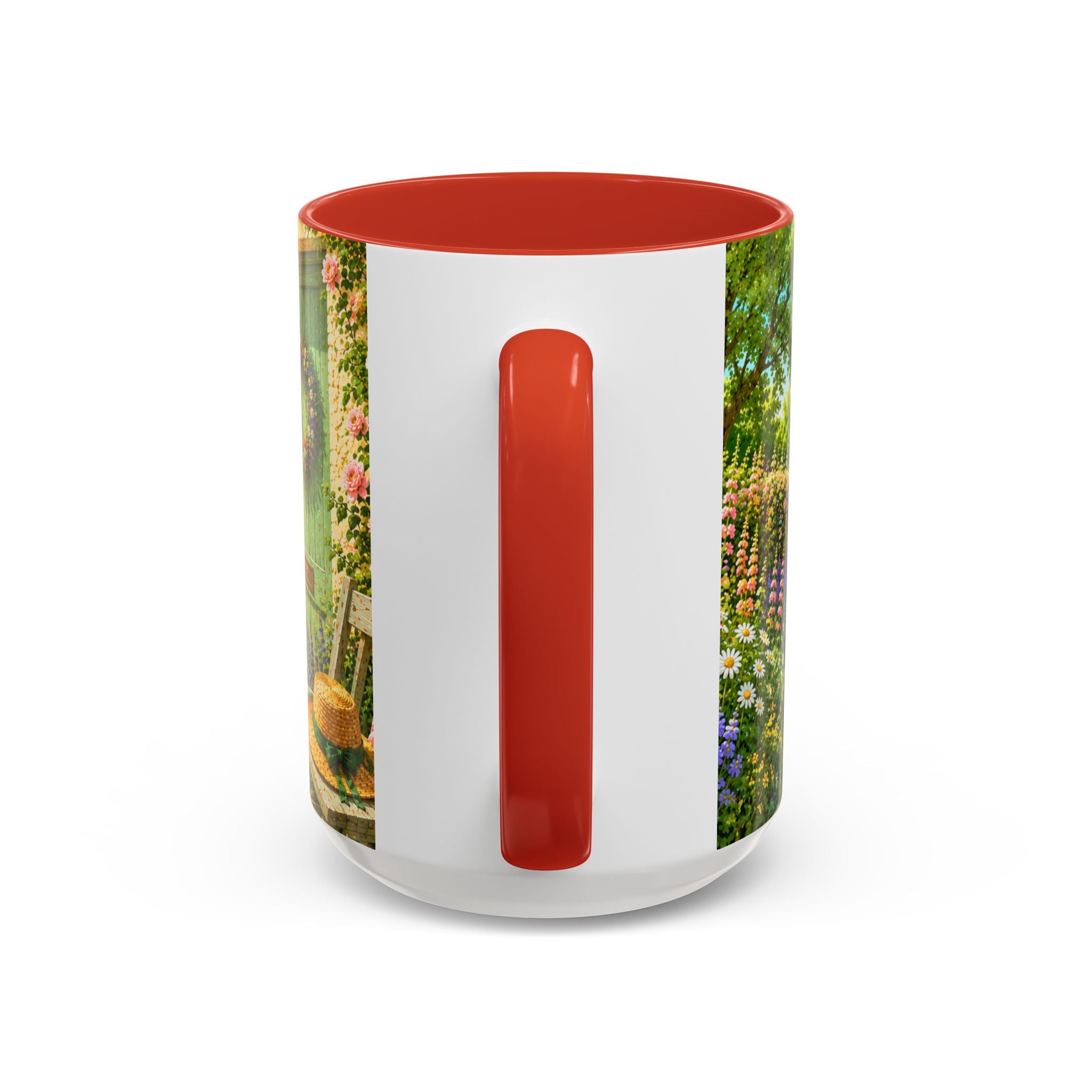 Floral Cottage Coffee Mug – 'Bloom Where You Are Planted' Accent Mug