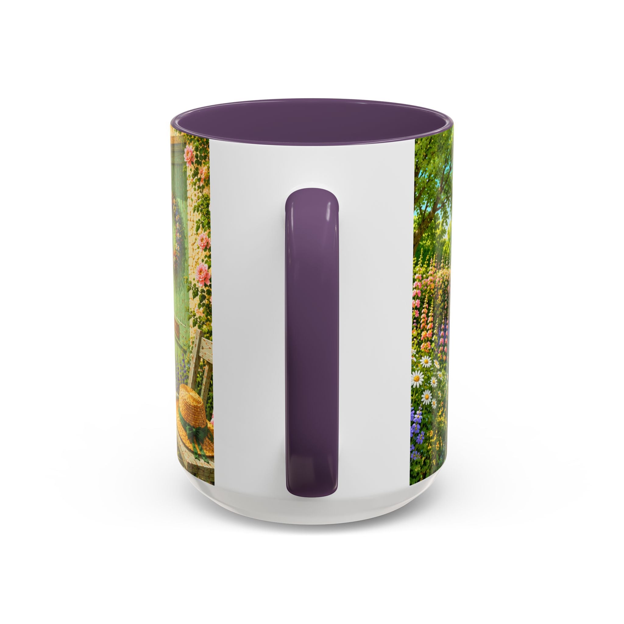 Floral Cottage Coffee Mug – 'Bloom Where You Are Planted' Accent Mug