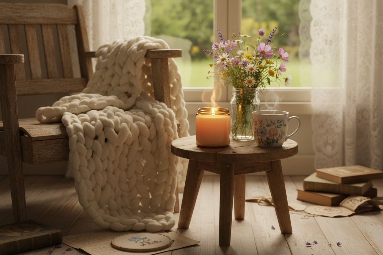 Cottagecore Cozy Vignette
